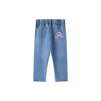 Pantalón Largo Vaquero Denim De Bebé Niña