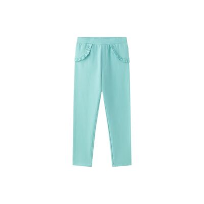 Pantalon Long Jegging Vert Fille