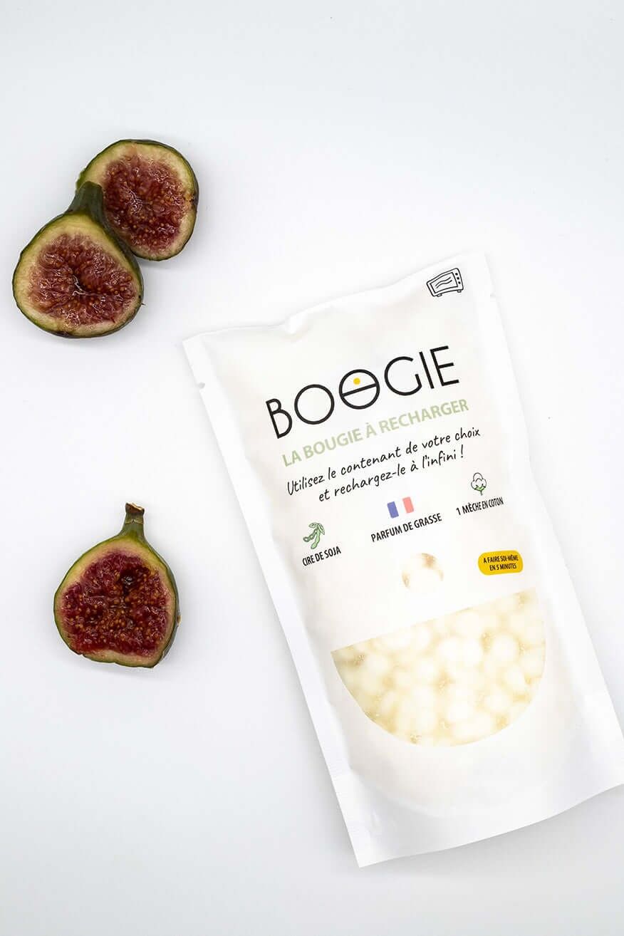 Ricarica per candela profumata al fico - Cera vegetale