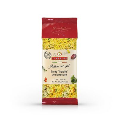 Risotto "Ravello" with Lemon Zest, ready-to-cook Italian risotto - 3 servings