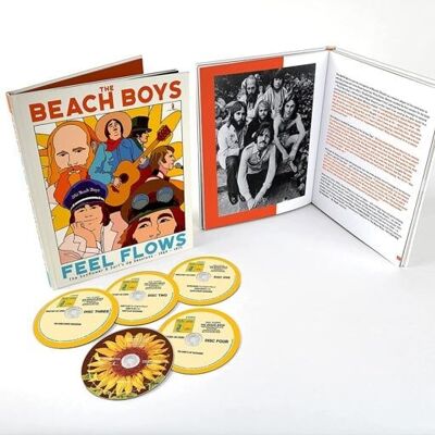 Caja de 5 CD de The Beach Boys: Feel Flows: Sesiones de Sunflower y Surf's Up 1969-1971