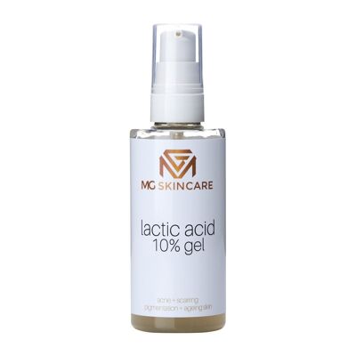 MG Skincare Gel de ácido láctico. 10% 30ml