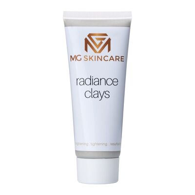 MG Skincare Radiance Clay Mask - argilla caolino + carbone nero 30ml