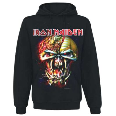 Felpa con cappuccio Iron Maiden - Final Frontier Big Head