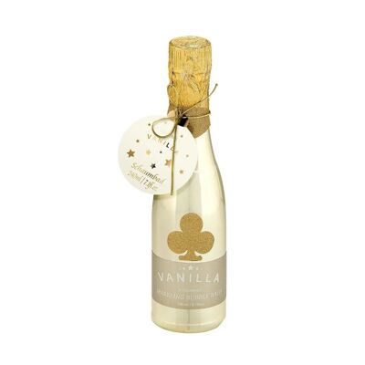 Gel de ducha en minibotella color champán dorado