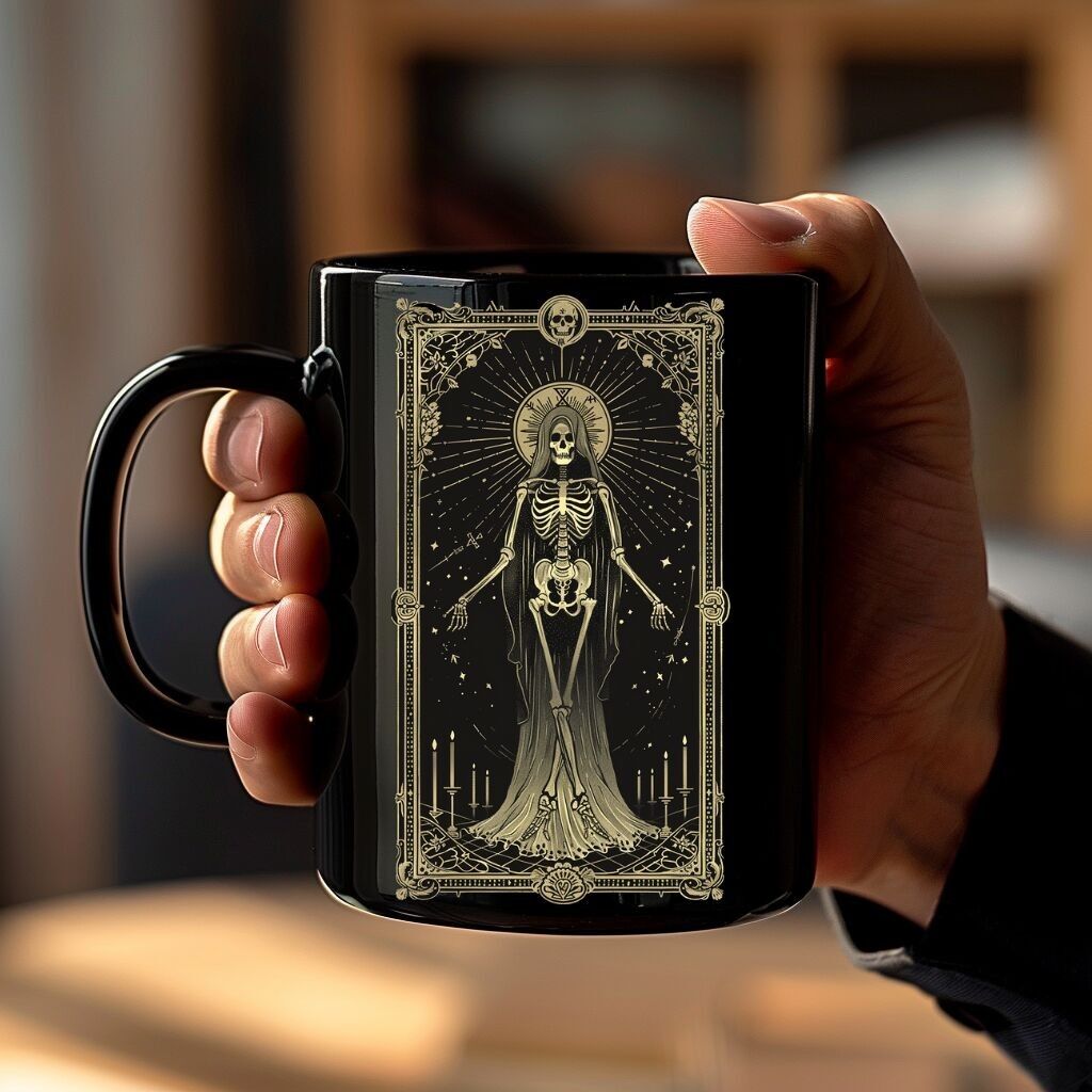 Tazza con teschio - La Strega