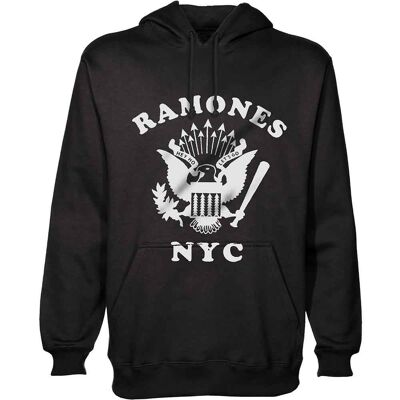 Felpa con cappuccio Ramones - Retro Eagle NYC
