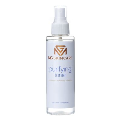 MG Skincare Toner purificante per la pelle. AHA + BHA 30ml