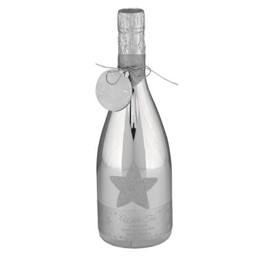 Bagnoschiuma Doccia en Bottiglia di Champagne Argento
