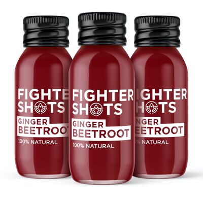 Ginger + Beetroot Shot case of 12 x 60ml