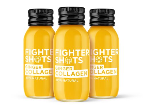 Ginger + Collagen Shot - case of 12 x 60ml
