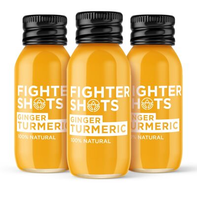 Ginger + Turmeric Shot case of 12 x 60ml