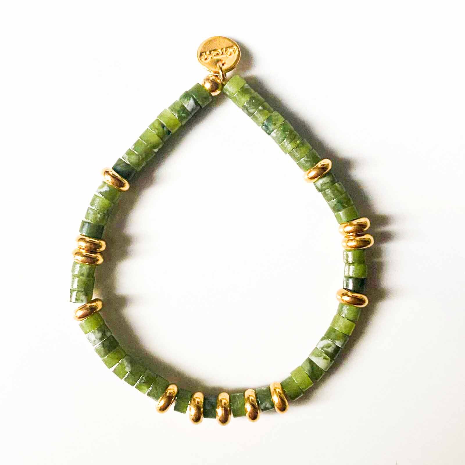 Grünes Bonbon-Armband