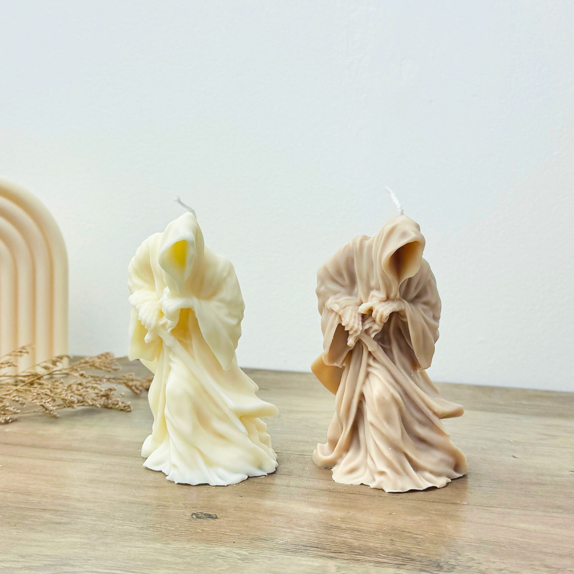 Grim Reaper Halloween Kerze - Halloween Dekor - Gruseliges Geschenk - Gothic Dekor