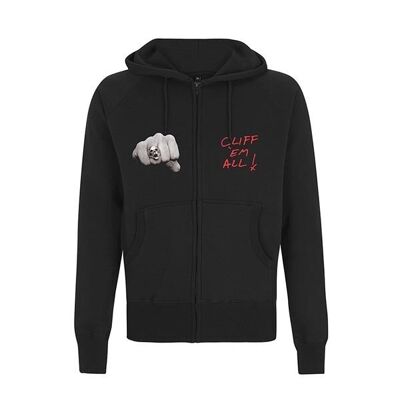 Felpa con cappuccio Metallica - Cliff Burton Fists