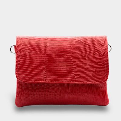 Crocodile Flap Pouch