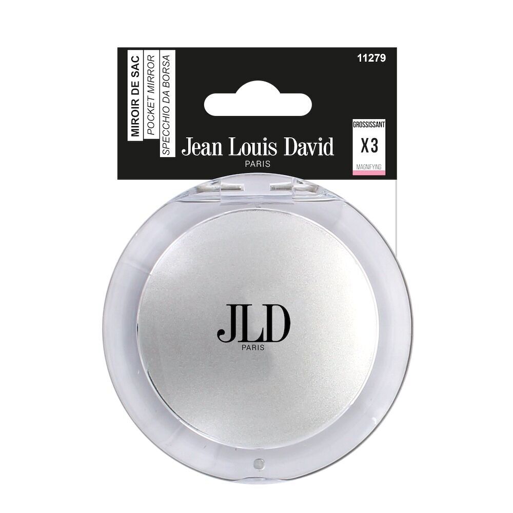 JEAN LOUIS DAVID – DOPPELSEITIGER TASCHENSPIEGEL X1 X3 VERGRÖSSERUNG