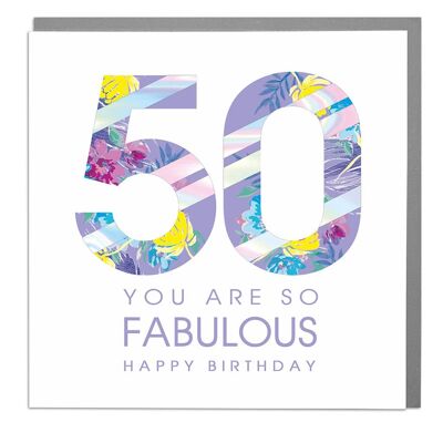50 You Are So Fabulous Card