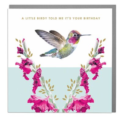 A Little Birdy Told Me Card