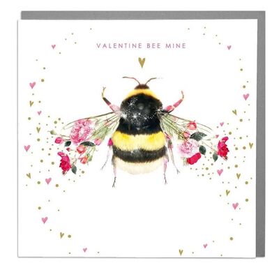 Bee Valentine's Day Card
