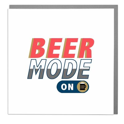 Beer Mode On Card