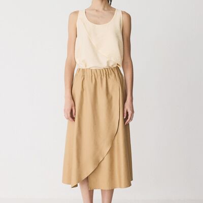 SS25 C07 T-Shirt Kermescoja Crème