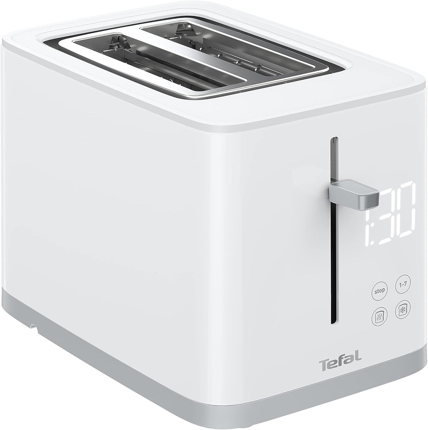 Tefal - Toaster - 2 slices - 2 slots - white