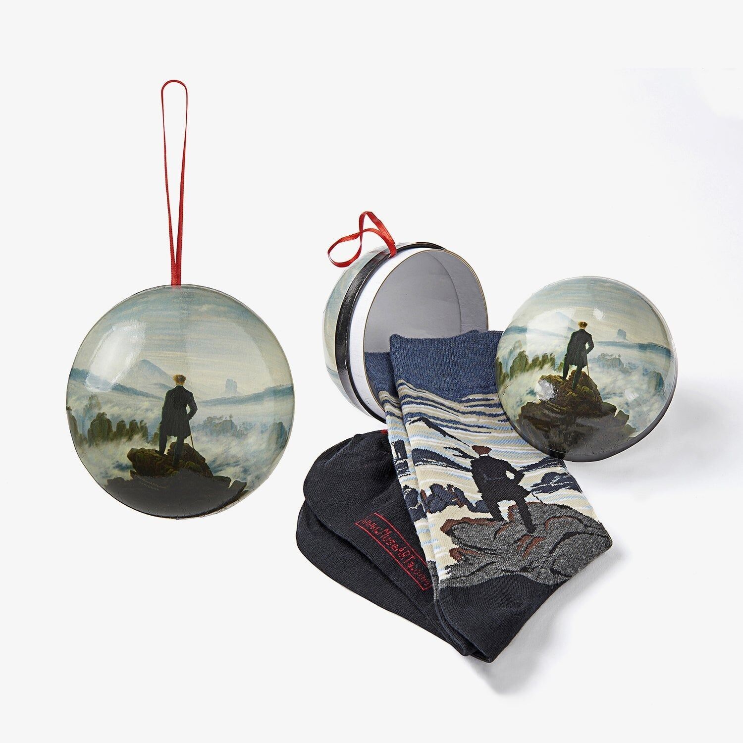 Palla regalo - Caspar David Friedrich, Il viandante sul mare di nebbia