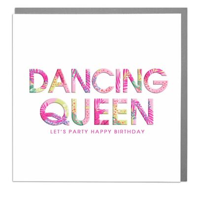 Dancing Queen Birthday Card