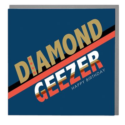Diamond Geezer Card