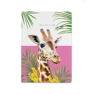 Giraffe Luxury Notebook - Lola Design x ZSL
