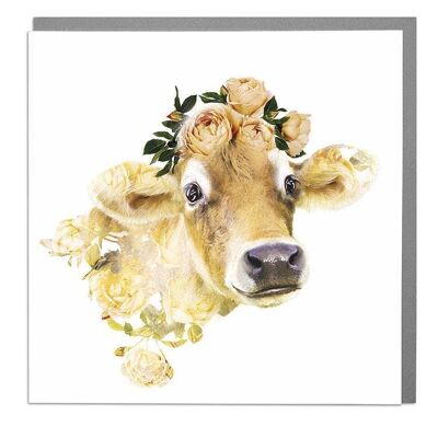Jersey Cow Card