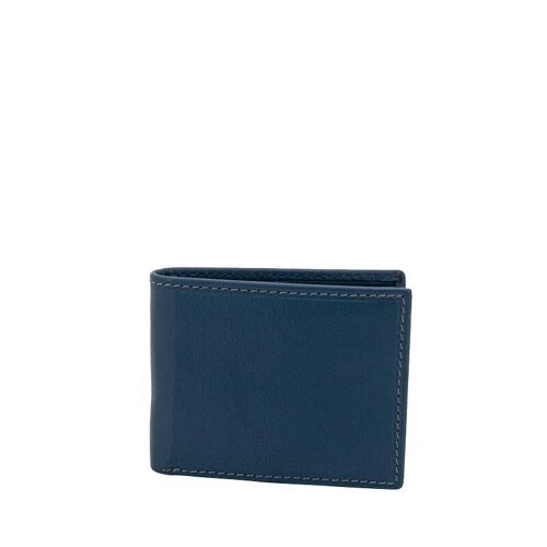 Geldbörse Midi Querformat Leder mit RFID  Scanschutz