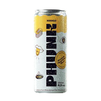 Bebida carbonatada dura PHUNK Mango