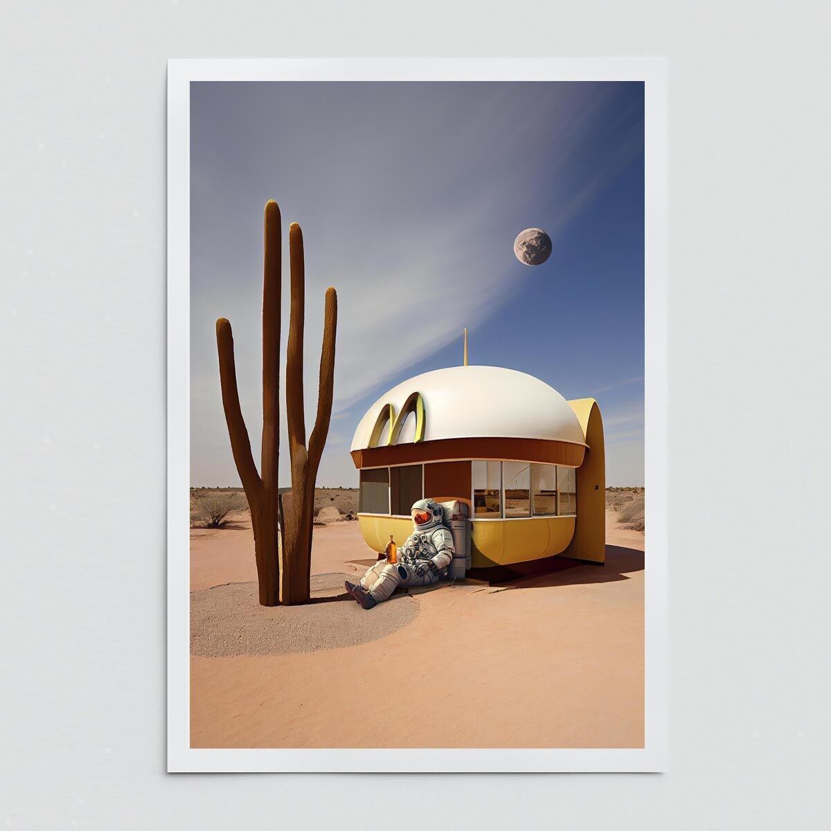 Mein Space Meal Kunstdruck