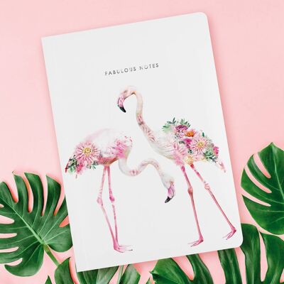 Luxury Flamingo notebook / journal