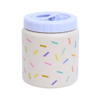 Kids Stainless Steel Thermo Food Jar Confetti 500ml