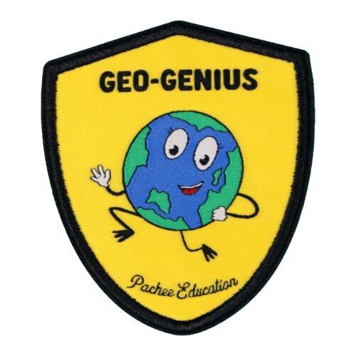 Geographic Geo-Genius Patch