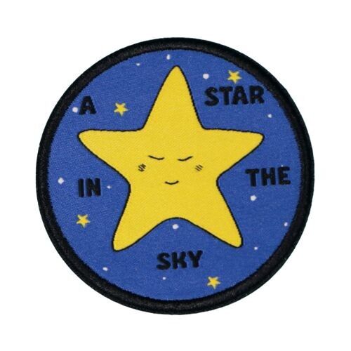 Parche de estrella en el cielo