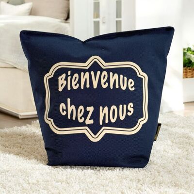 Cale-porte sac, "Bienvenur chez nous" Brooklyn marine