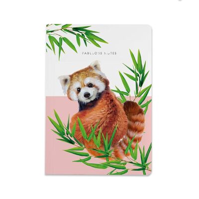 Red Panda Luxury Notebook - Lola Design x ZSL