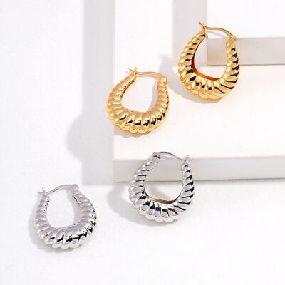 Boucle d'Oreilles Croissant