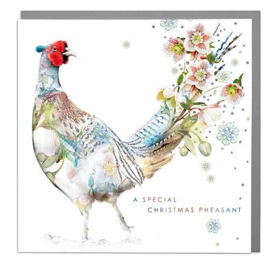 Special Christmas Pheasant Card