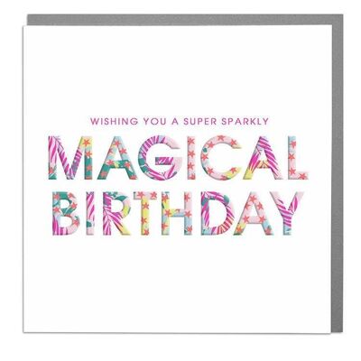 Super Sparkly Birthday Card