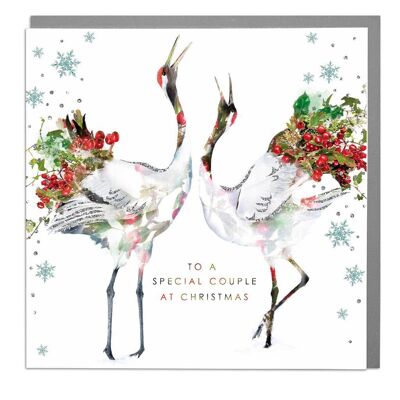 To a Special Couple at Christmas Card