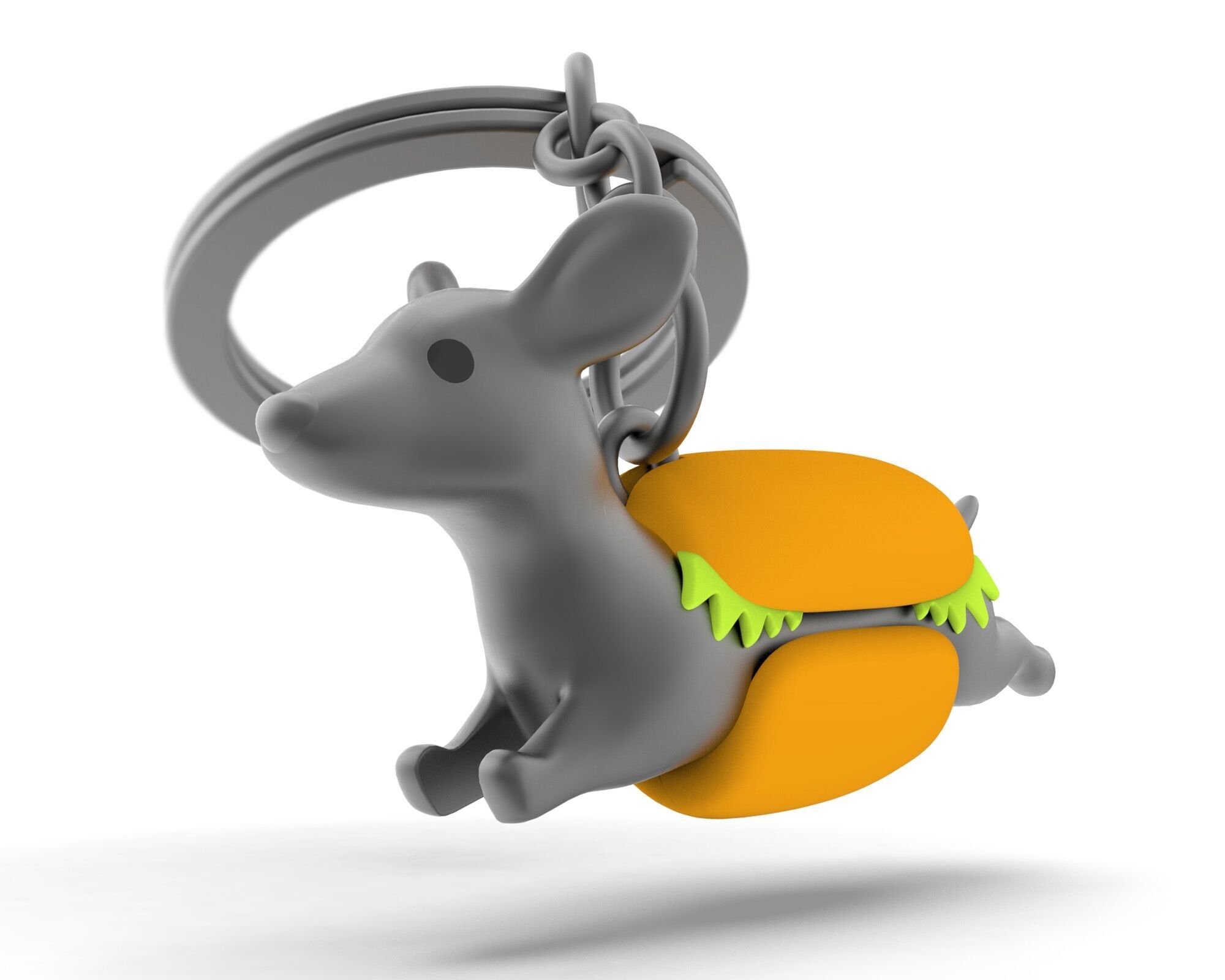 Portachiavi Hot Dog Bassotto - METALMORPHOSE