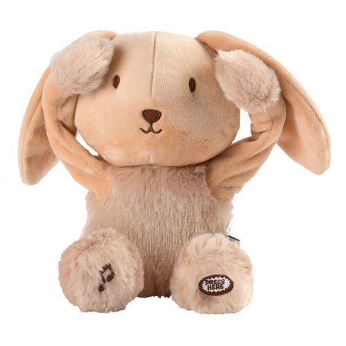 Peluche Coucou et Comptine - Valentin le lapin 20 cm