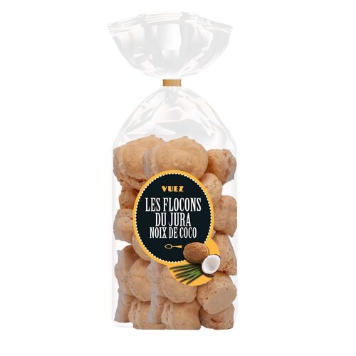MERINGUES NOIX DE COCO "FLOCONS DU JURA" VUEZ 100G