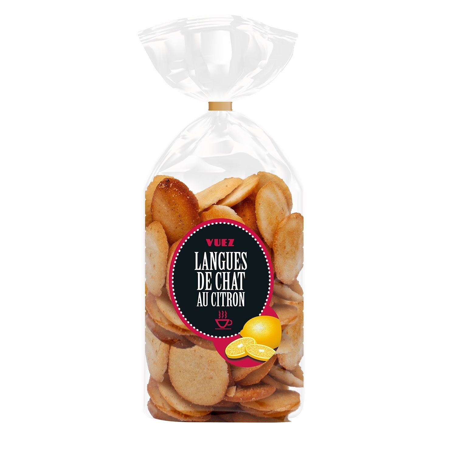 LEMON CAT'S TONGUES VUEZ 120G