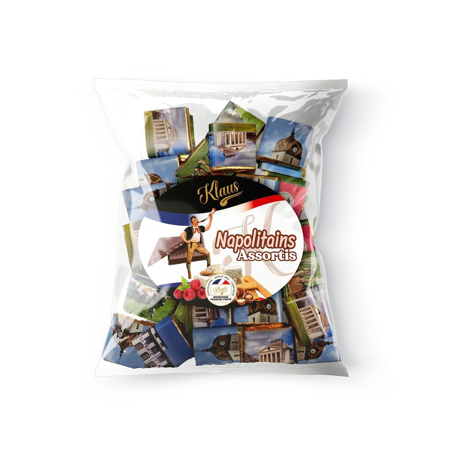 CIOCCOLATO AL LATTE NAPOLETANI RICETTE ASSORTITE KLAUS 250G